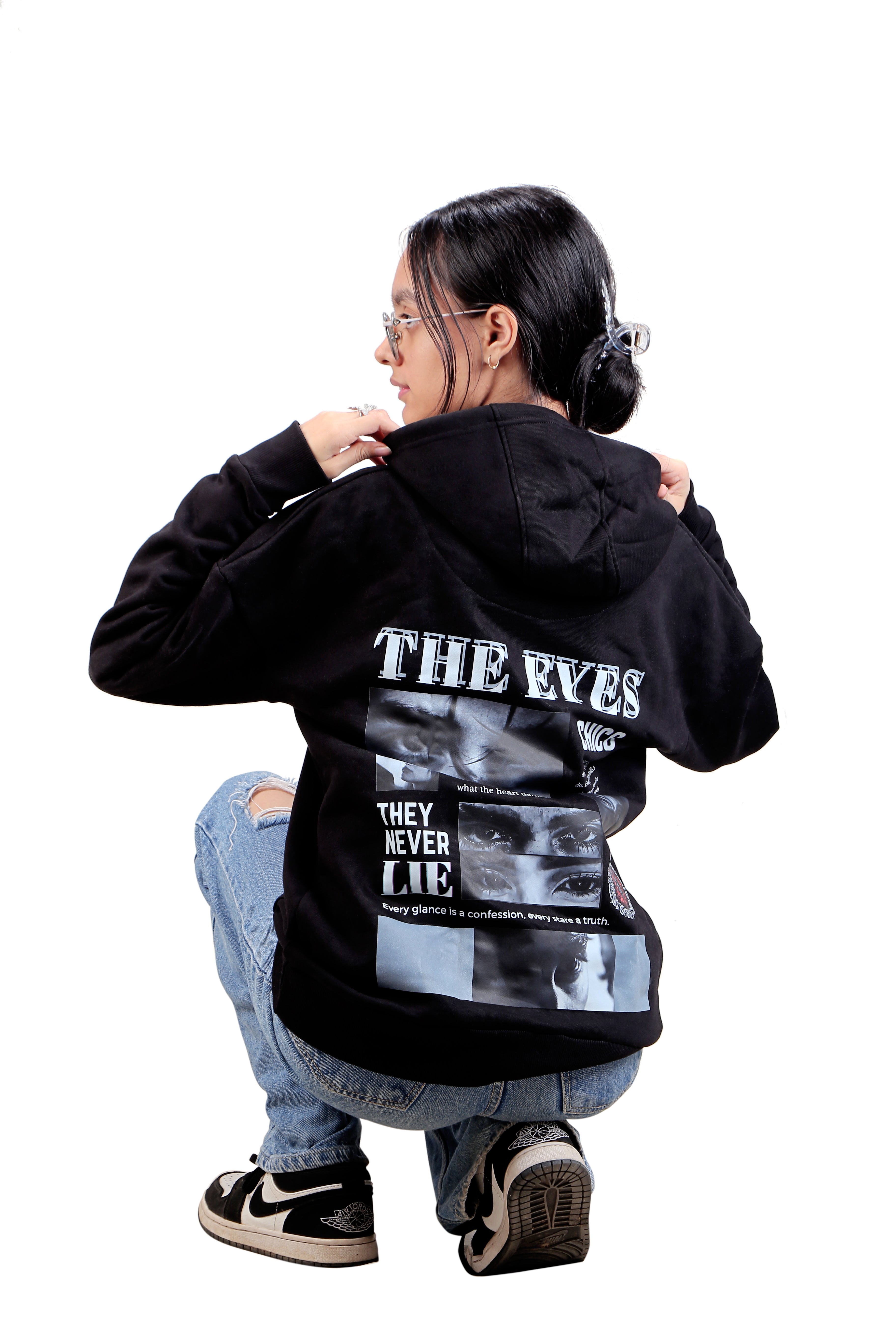 THE EYES OVERSIZED HOODIE